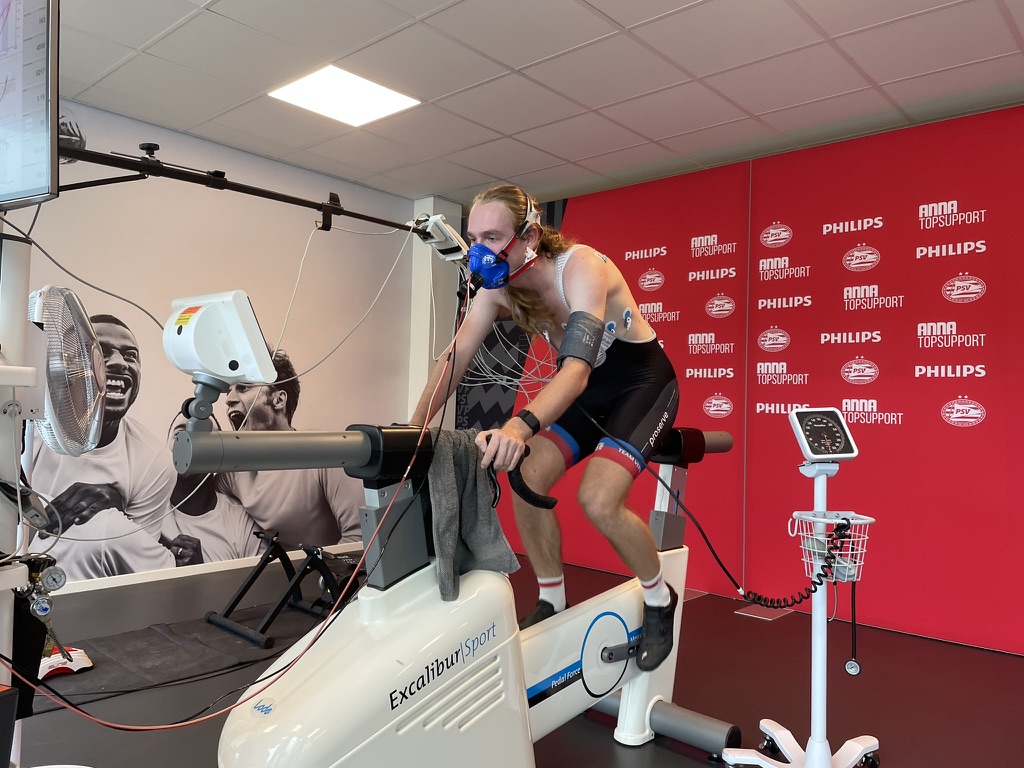 Eerste VO2max test seizoen 2024-2025